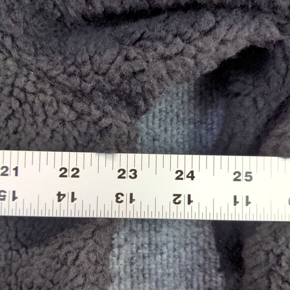 01.Algo Performance Fleece Jacket Mens Size L Black Zipped Pockets Logo - Picture 6 of 12